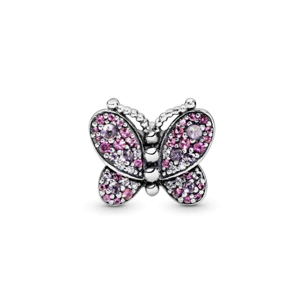 Mariposa rosa