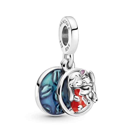 Charm colgante familia Lilo y Stitch de Disney